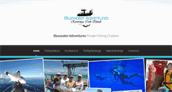 Desktop Screenshot of bluewater-adventures.com